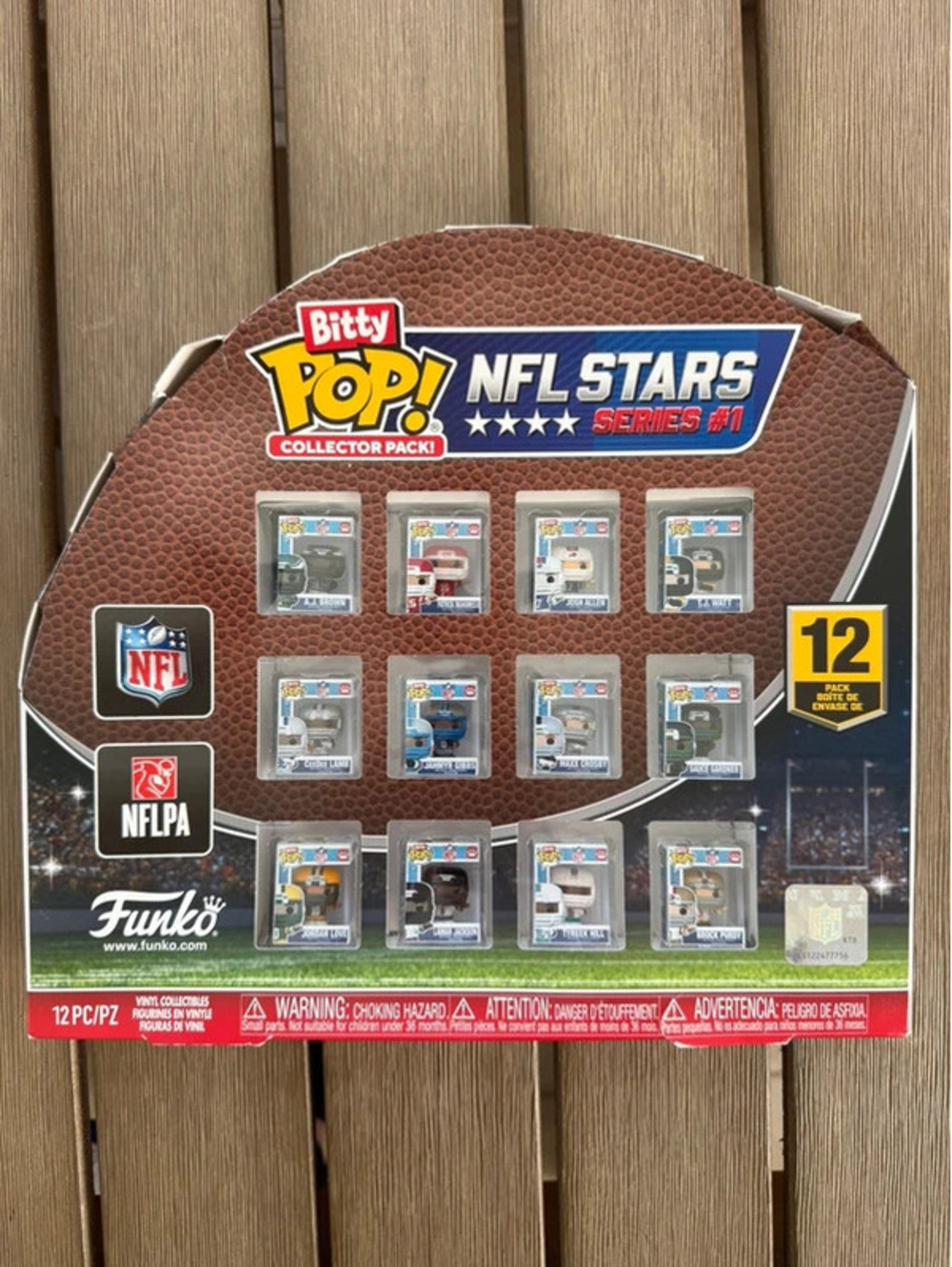 Funko Pop Bitty Pop NFL Stars 12 pack